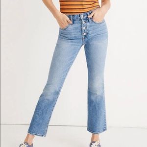 Madewell Petite Cali Demi-Boot Jean - dory wash